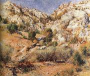 Pierre-Auguste Renoir Cliff Germany oil painting artist